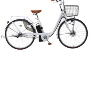 値下げ！！電動自転車26インチ　新品　未使用　ホワイトの画像