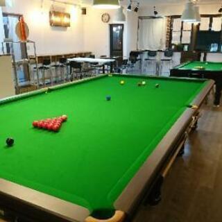 SNOOKER CAFEオープンしました。