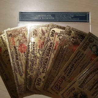1875年のドル札 7枚！USA Dollar Bill 99....