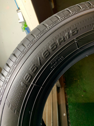 値下げ195 65r 15の納車時に外した新車外し