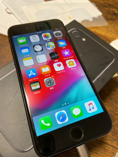 携帯電話/スマホ iPhone7 Jet black 128G