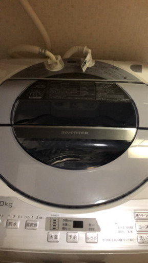 シャープ　洗濯機　　２０１９年製　　交渉中