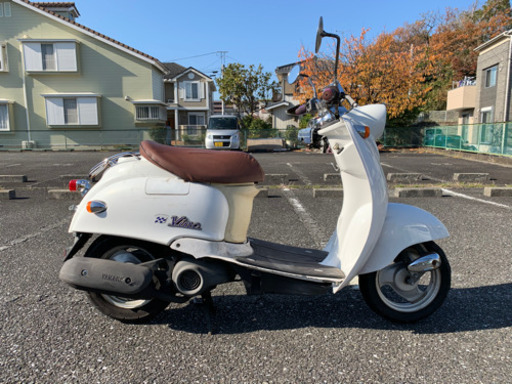ヤマハ ビーノ 50 cc 原付 スクーター  2スト 実動  書類 鍵あり 型式SA10J