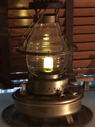 ニッセン日本船燈 ランプストーブ IS-3DX真鍮レトロ