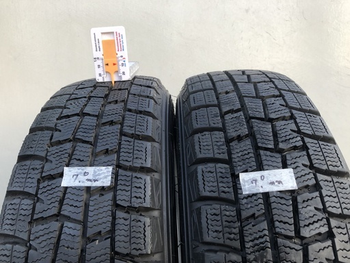 DUNLOP 165/65R13 2014年製  アルミホイール付  スタッドレス WINTERMAXX   4本セット PCD 100 5.0J オフ＋35 4穴 エブリイワゴン