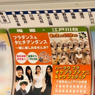 流山市(江戸川台)☆フラ・タヒチ生徒募集の画像