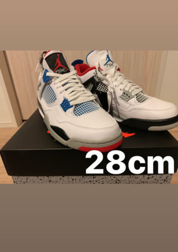 ナイキ エアジョーダン レトロ4 WHAT THE 28cm