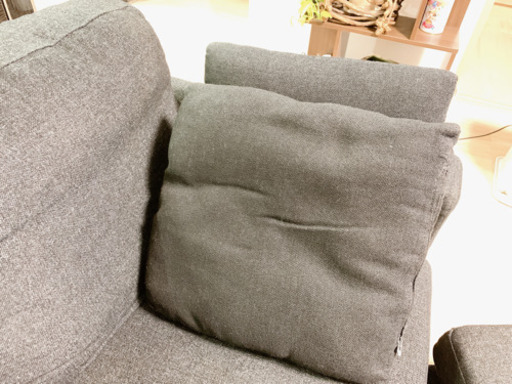 “SAKODA”3人掛けソファ‼️オットマン付き、美品❗️