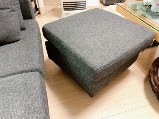 “SAKODA”3人掛けソファ‼️オットマン付き、美品❗️