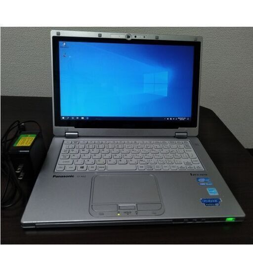 格安 2in1 ノートPC タブレット Panasonic Let's note CF-AX2 i5 8GB SSD