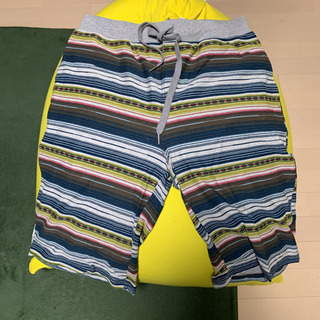 大きいサイズ　ボーダーハーフパンツ　新品　4Lの画像