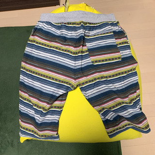 大きいサイズ　ボーダーハーフパンツ　新品　4L