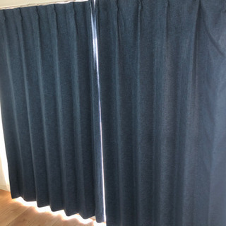 ニトリ　遮光カーテン　小窓用の画像