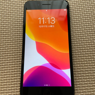 iPhone 7 plus 128GB ブラック
