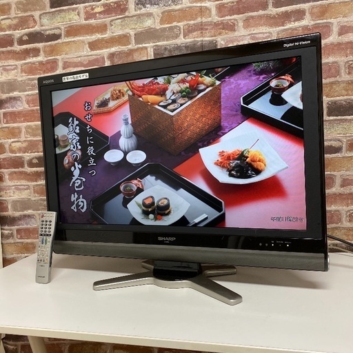 即日受渡\u0026配送可❣️亀山モデル32型高画質アクオス12000円