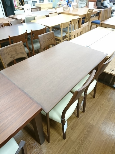 朝日木材加工　ダイニング5点セット　ボスコ　【トレファク　川越店】