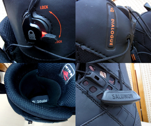 南12条店 未使用 SALOMON/サロモン DIALOGUE WIDE JP スノーボードブーツ ダイアログ ワイド仕様 18-19 25.5cm