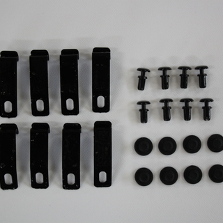 【新品未使用】日産 新型デイズ B43W B44W B45W 三菱 新型ＥＫワゴン B33W eKクロス B34W B35W ドアバイザー サイドバイザー 金具有り　g71owの画像