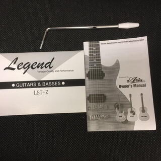 Legend/レジェンド　LST-Z　RBS　エレキギター　Produce byAria　レッドブラックサンバーストの画像