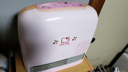 キティちゃんガスファンヒーター
