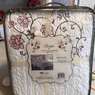 新品未開封　キルト　ベッドカバーと枕カバーセット