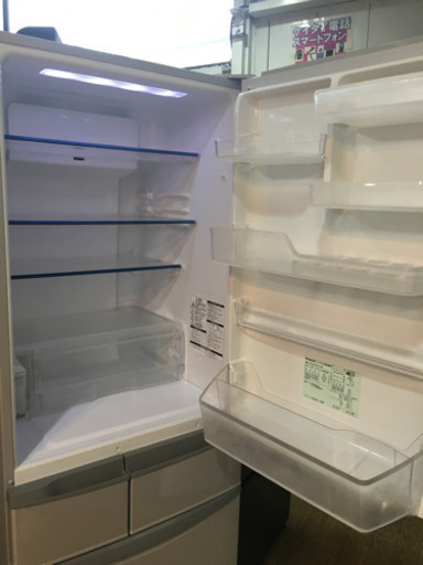 2013年製 Panasonic パナソニック 426L冷蔵庫 日本製 NR-ETR437-H Agバイオ抗菌