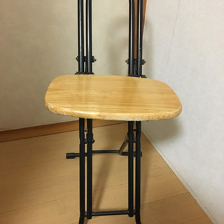 こっそり値下げ★折り畳み椅子　座面高さ調節可
