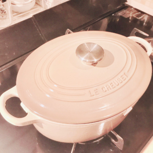 ル・クルーゼ ココット オーバル ホーロー鍋 25㎝