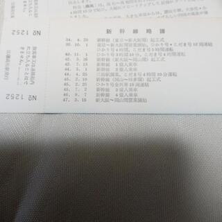 激レア❢新品❢委託❢昭和47年3月15日❢国鉄岡山新幹線開業&四国特急新設❢記念入場券3枚綴り❢の画像