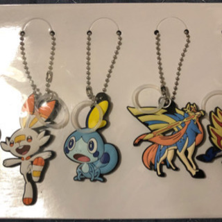 ポケモン剣盾ラバーキーホルダー