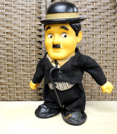 当時物 レア！ TAKARA チャールズ チャップリン フィギュア 電動 ソフビ 人形 タカラ 日本製 札幌市 白石区 東札幌