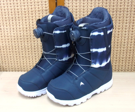 南12条店 未使用 BURTON/バートン MOTO BOA モト ボア スノーボード ブーツ メンズ MIDNITE BLUE 25cm