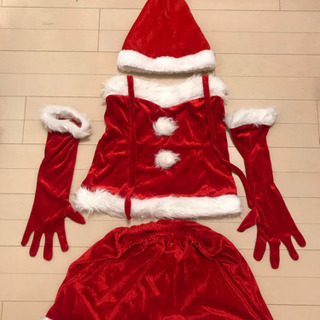 ミニスカサンタ　コスプレ　中古品