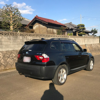 2年車検取りました！サンルーフ付き！  BMW  X3  フルタイム4WD  試乗可能です！の画像