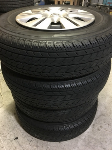 日産 キャラバン ホイール タイヤ 195 80 15インチ