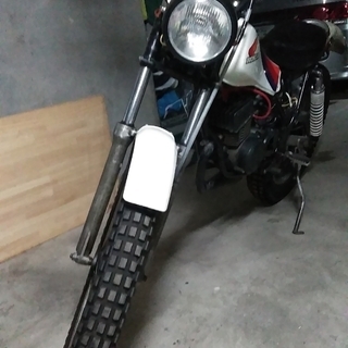 再出品・TLM50改希少2ストトライアルオフロード80cc原付登録 