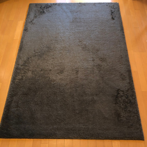 2.5万円　無印良品　ラグマット 140x200 ふかふか 暖かい ブラウン
