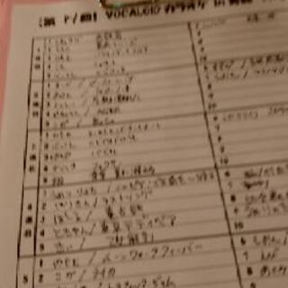 1/12☀ボカロカラオケオフ - その他