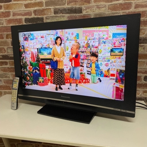 即日受渡\u0026配送可能❣️Panasonic黒が綺麗 ハイビジョン32型10000円