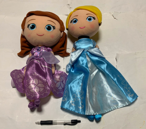 アナと雪の女王ぬいぐるみ2体セット