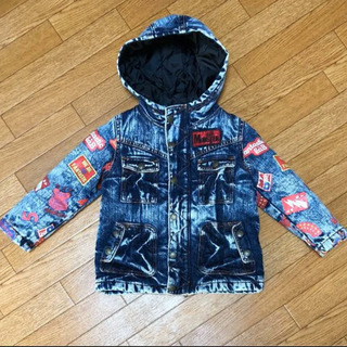 e.a.B  デニムジャンバー 100