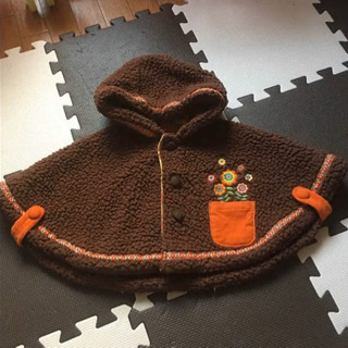 mimit リバーシブルポンチョ 70〜80