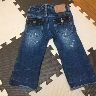 JUNKSTORE ダメージデニム 90の画像