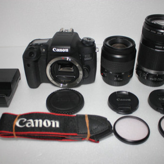Canon】超美品☆Wi-Fi＆自撮りもOK！！EOS 8000Dレンズセット ☆