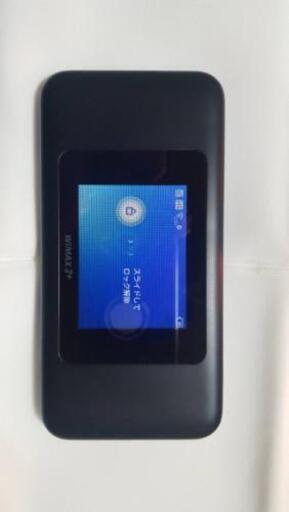 【美品中古】ルーター Speed Wi-Fi  W06 HWD375KU ブラック×ブルー 高速Wi-Fi\n\n