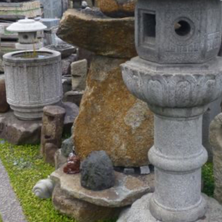 五重の塔　庭石　灯籠　灯篭　昭和レトロ 五重の塔庭石灯籠灯篭昭和レトロ