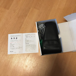 【新品未使用】マネーカウンター ハンディカウンター お札カウンター 携帯型 自動紙幣計数器 キャリングケース付き アダプター＆電池両対応 の画像