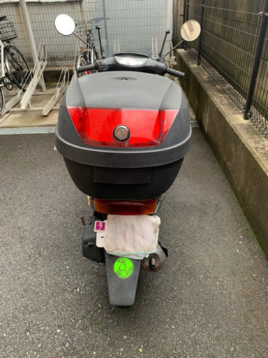 Dio AF27 自賠責・リアボックス・風防付き Max70km/hちょい