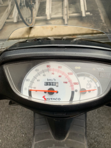 Dio AF27 自賠責・リアボックス・風防付き Max70km/hちょい