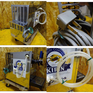 4384-0)業務用 ニットク 二口ビールサーバー BSE-N30W-1G